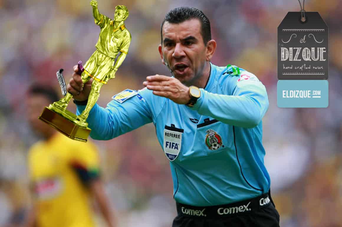 Galardonan a Paul Delgadillo como el árbitro del año 1 Galardonan a Paul Delgadillo como el árbitro del año 1
