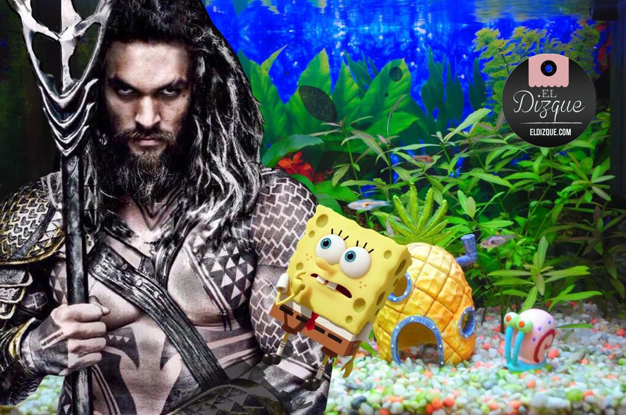 Para incrementar la popularidad de Aquamán, preparan crossover con Bob Esponja 1 Para incrementar la popularidad de Aquamán, preparan crossover con Bob Esponja 1