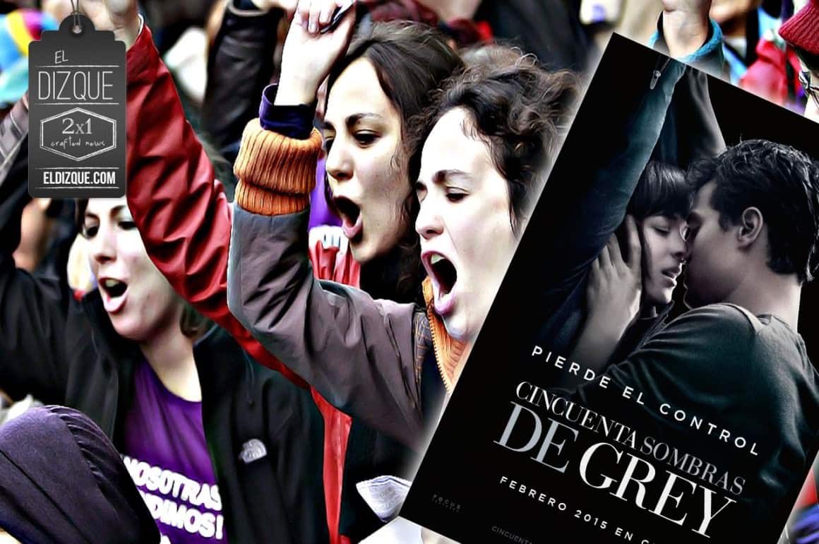 Mujeres decepcionadas de Cincuenta Sombras de Grey anuncian manifestaciones 1 Mujeres decepcionadas de Cincuenta Sombras de Grey anuncian manifestaciones 1