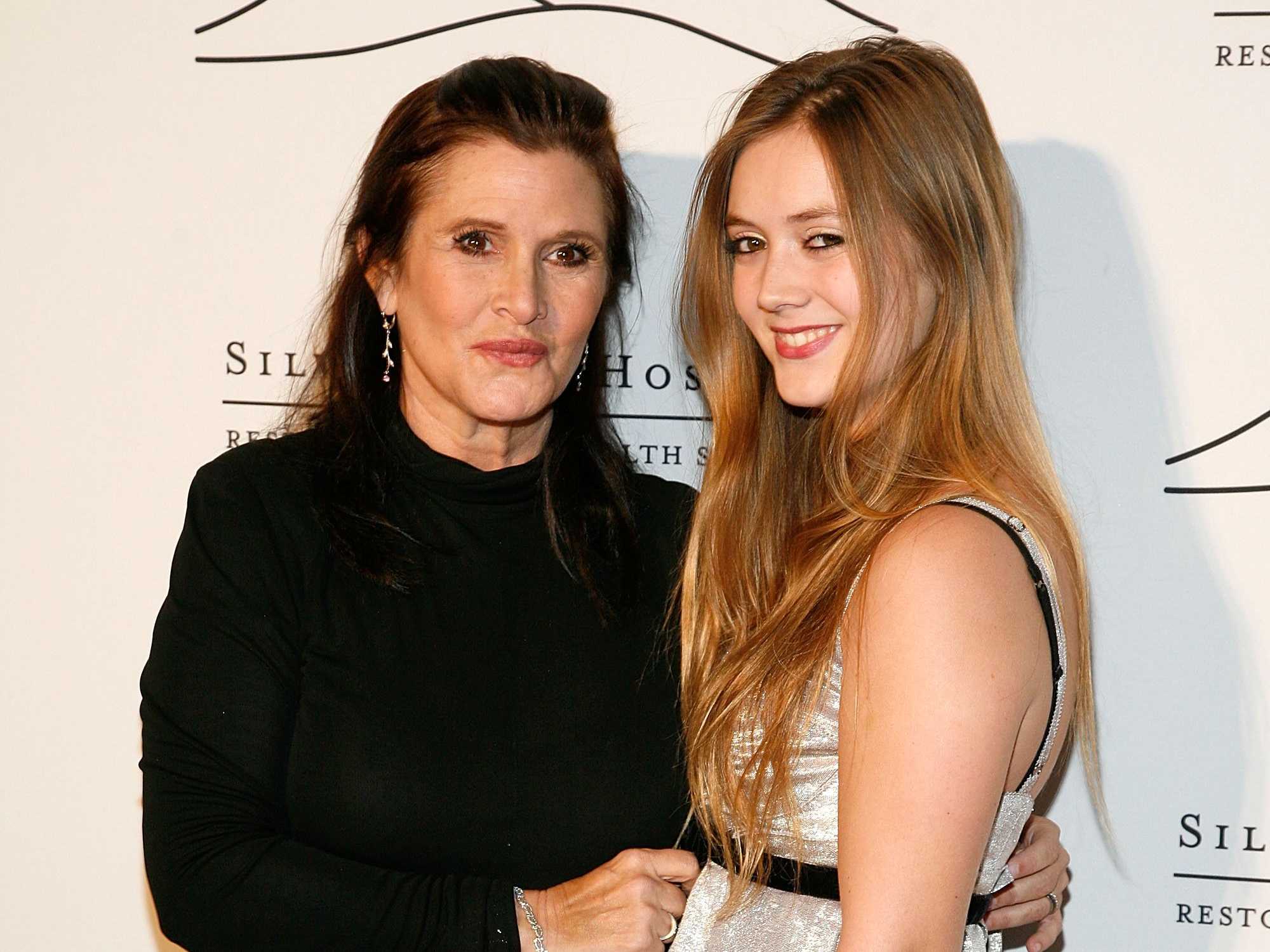 Carrie Fisher y Billie Lourd