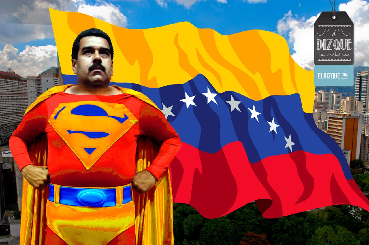 Nicolás Maduro recibirá poderes especiales de Supermán 1 Nicolás Maduro recibirá poderes especiales de Supermán 1
