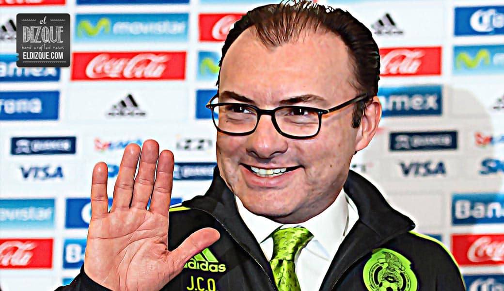 Luis Videgaray deja SHCP y toma el lugar de Osorio al frente de la Selección Nacional 1 Luis Videgaray deja SHCP y toma el lugar de Osorio al frente de la Selección Nacional 1