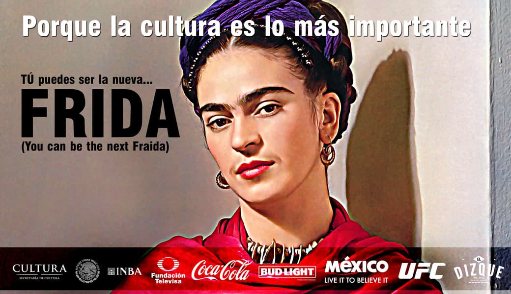 La Secretaría de Cultura lanza convocatoria para encontrar a la nueva Frida Kahlo 1 La Secretaría de Cultura lanza convocatoria para encontrar a la nueva Frida Kahlo 1