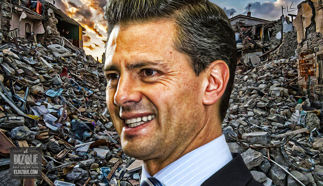 EPN explica por qué los damnificados del sismo deben pagar para la reconstrucción 1 EPN explica por qué los damnificados del sismo deben pagar para la reconstrucción 1