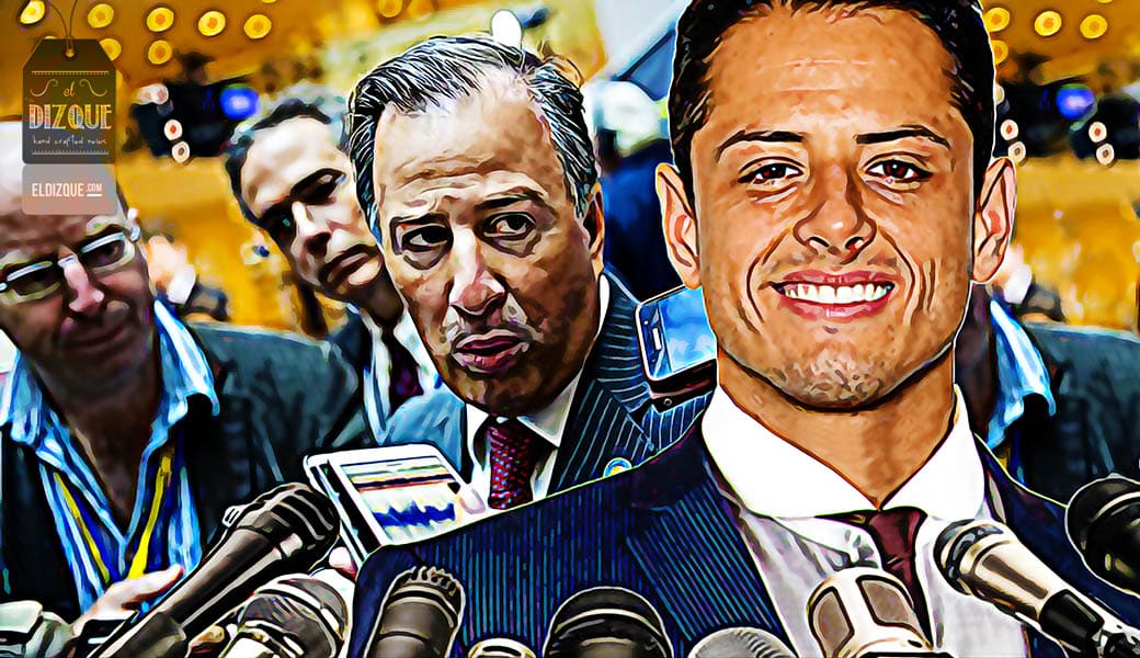 Chicharito Hernández toma el lugar de Meade como candidato del PRI 1 Chicharito Hernández toma el lugar de Meade como candidato del PRI 1