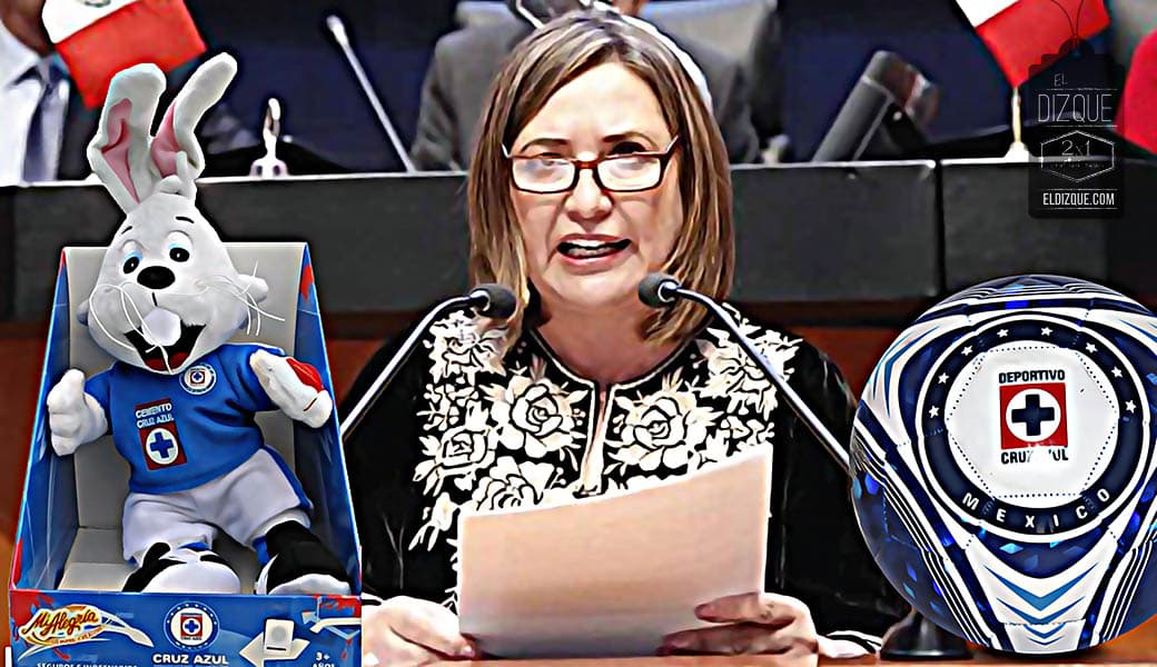Xóchitl Gálvez impulsará leyes que garanticen que el Cruz Azul sea campeón. 1 Xochitl Galvez Cruz Azul