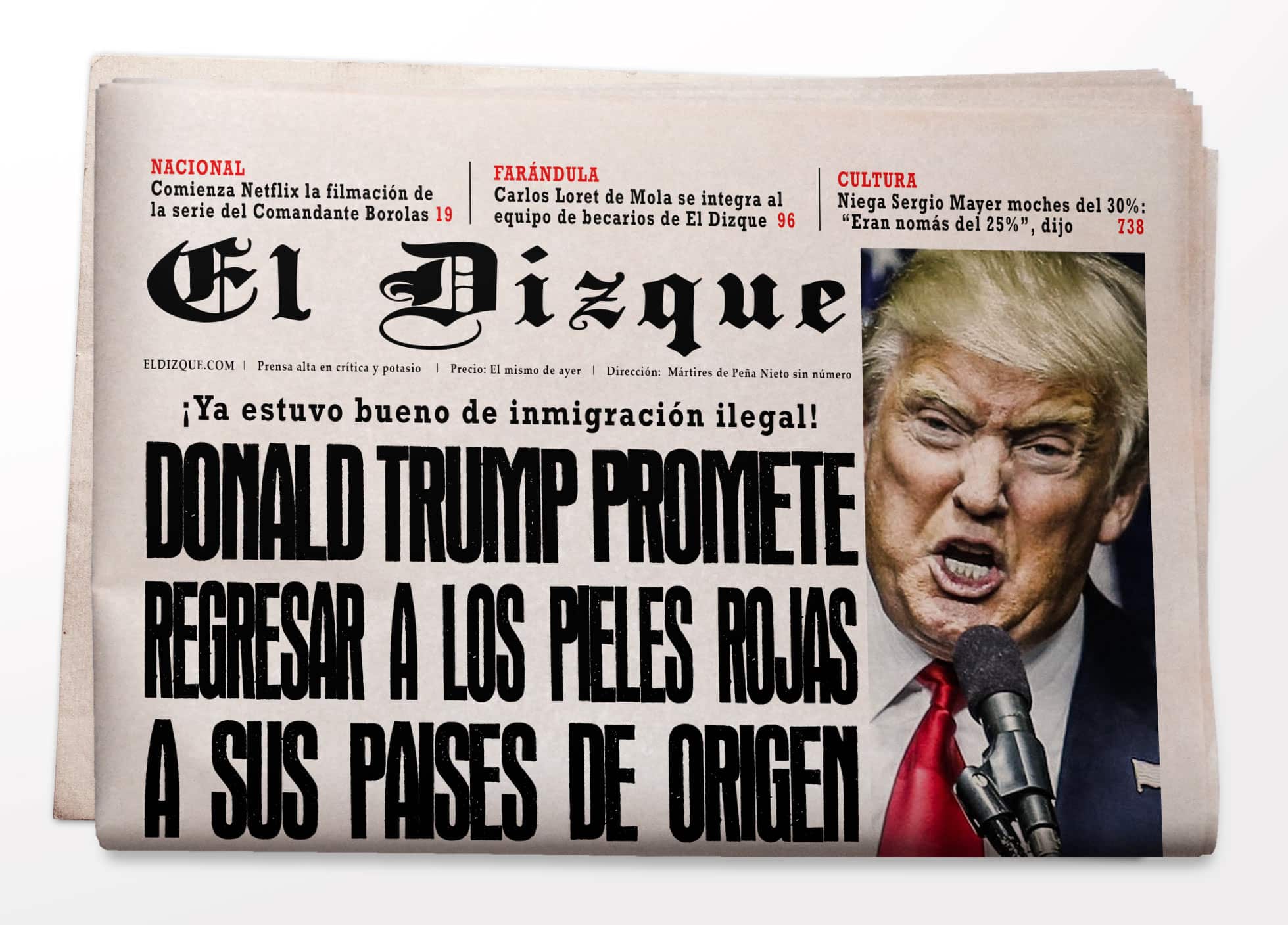 Donald Trump promete regresar a los pieles rojas a sus países de origen 1 Donald Trump migrantes