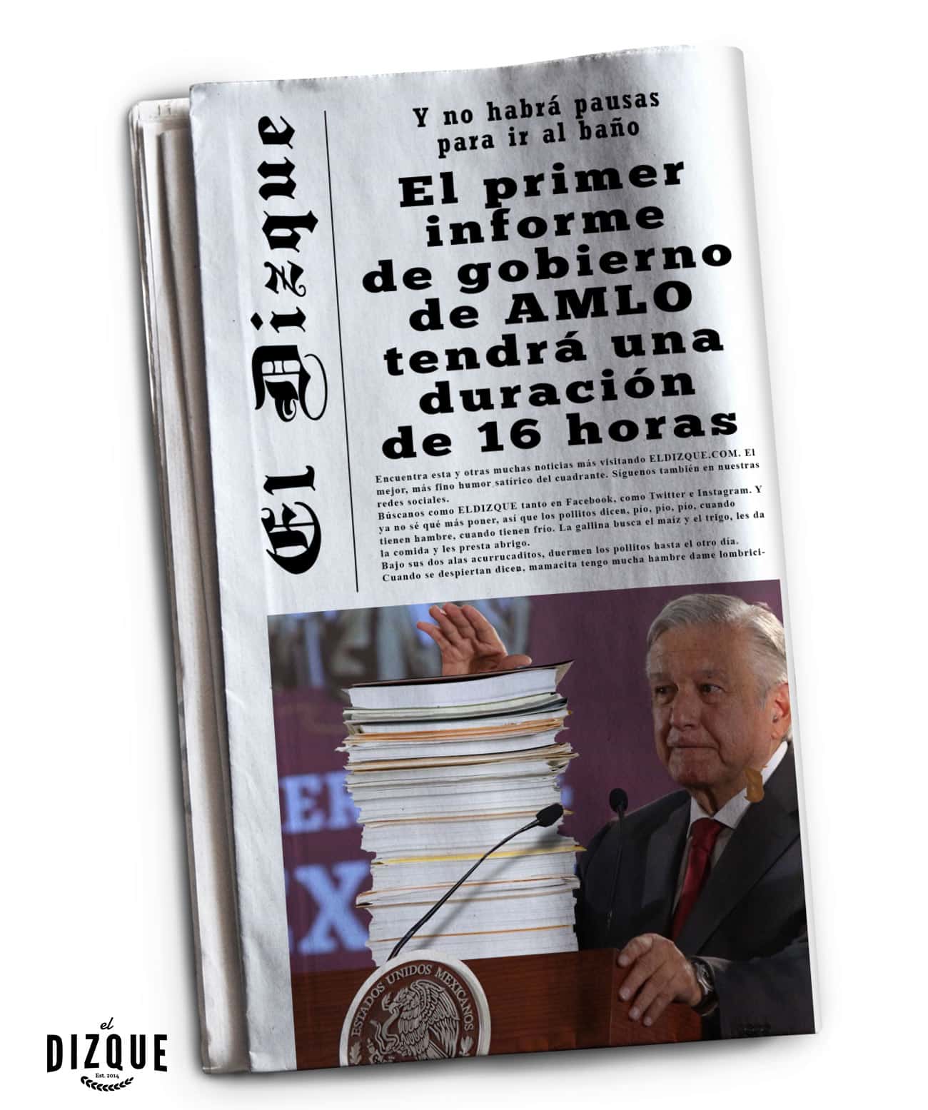 El Primer Informe de Gobierno de AMLO tendrá una duración de 16 horas 1 Primer Informe AMLO