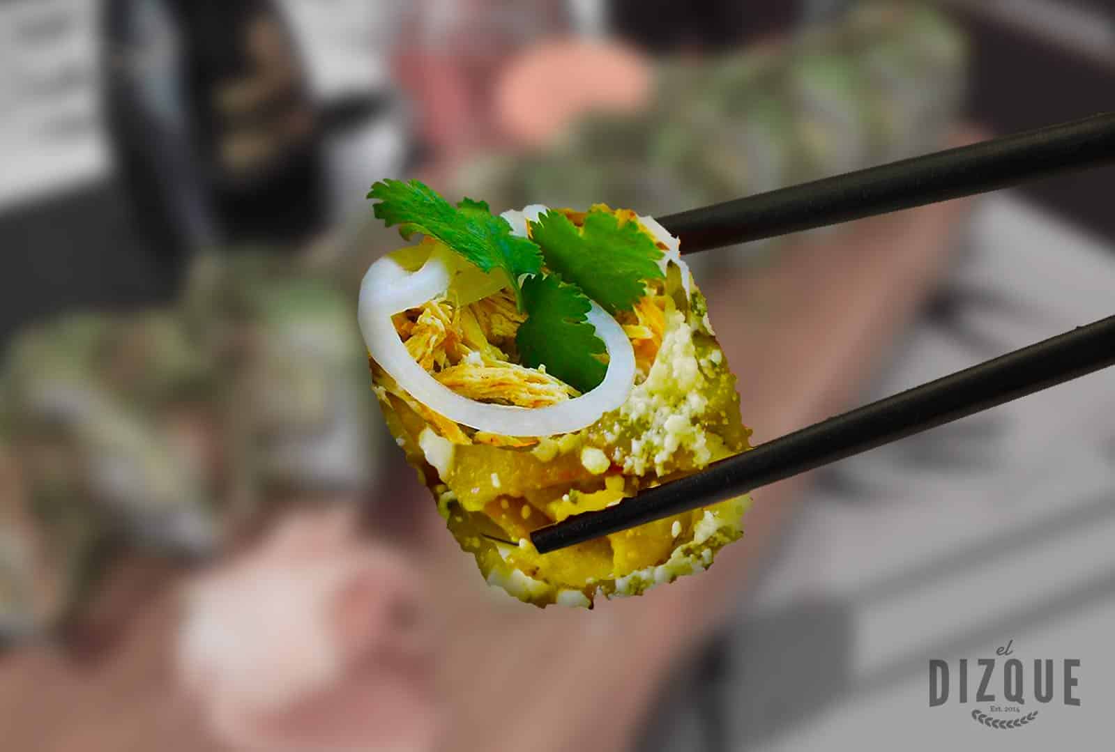 Y llega la nueva innovación culinaria: los sushilaquiles 1 Sushilaquiles