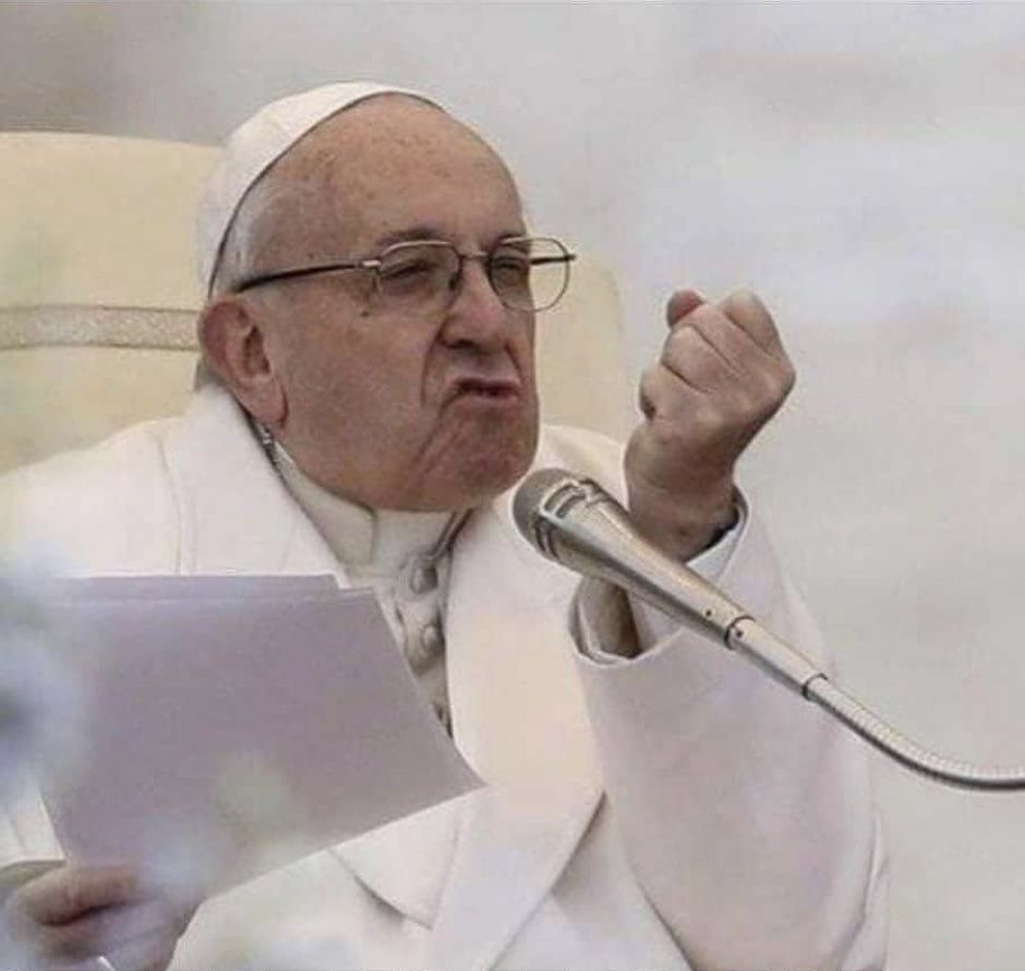 El papa Francisco será el villano en la próxima cinta de Rocky 2 El papa Francisco en Rocky
