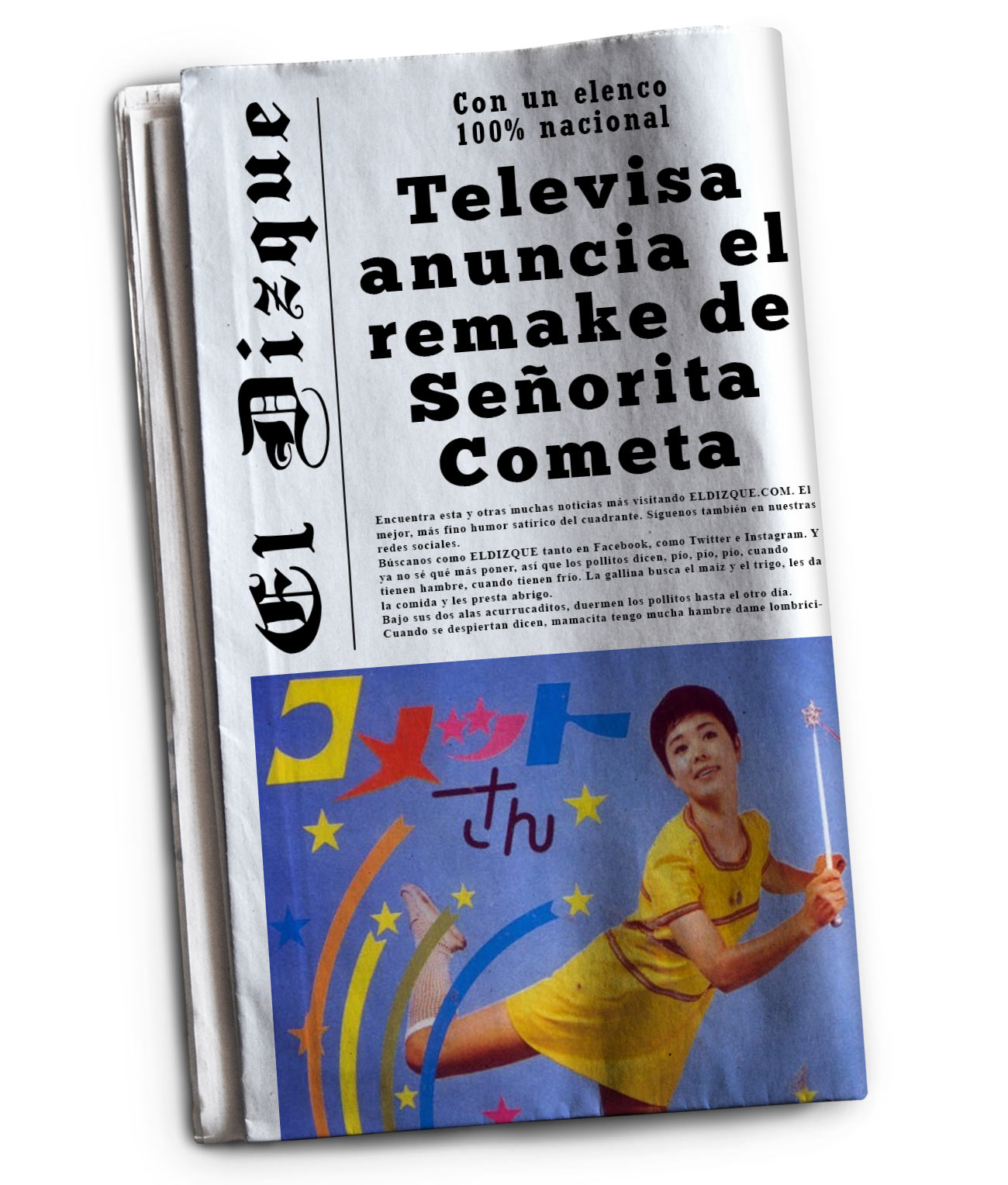 Televisa anuncia el remake completamente nacional de Señorita Cometa 1 Señorita Cometa