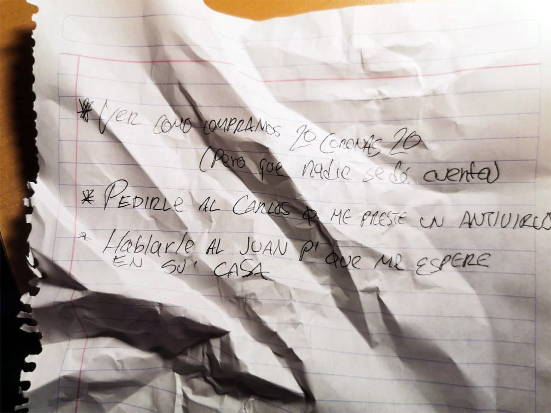 Profecías sobre el Coronavirus encontradas en una libreta de 1990 2 Profecías sobre el Coronavirus encontradas en una libreta de 1990
