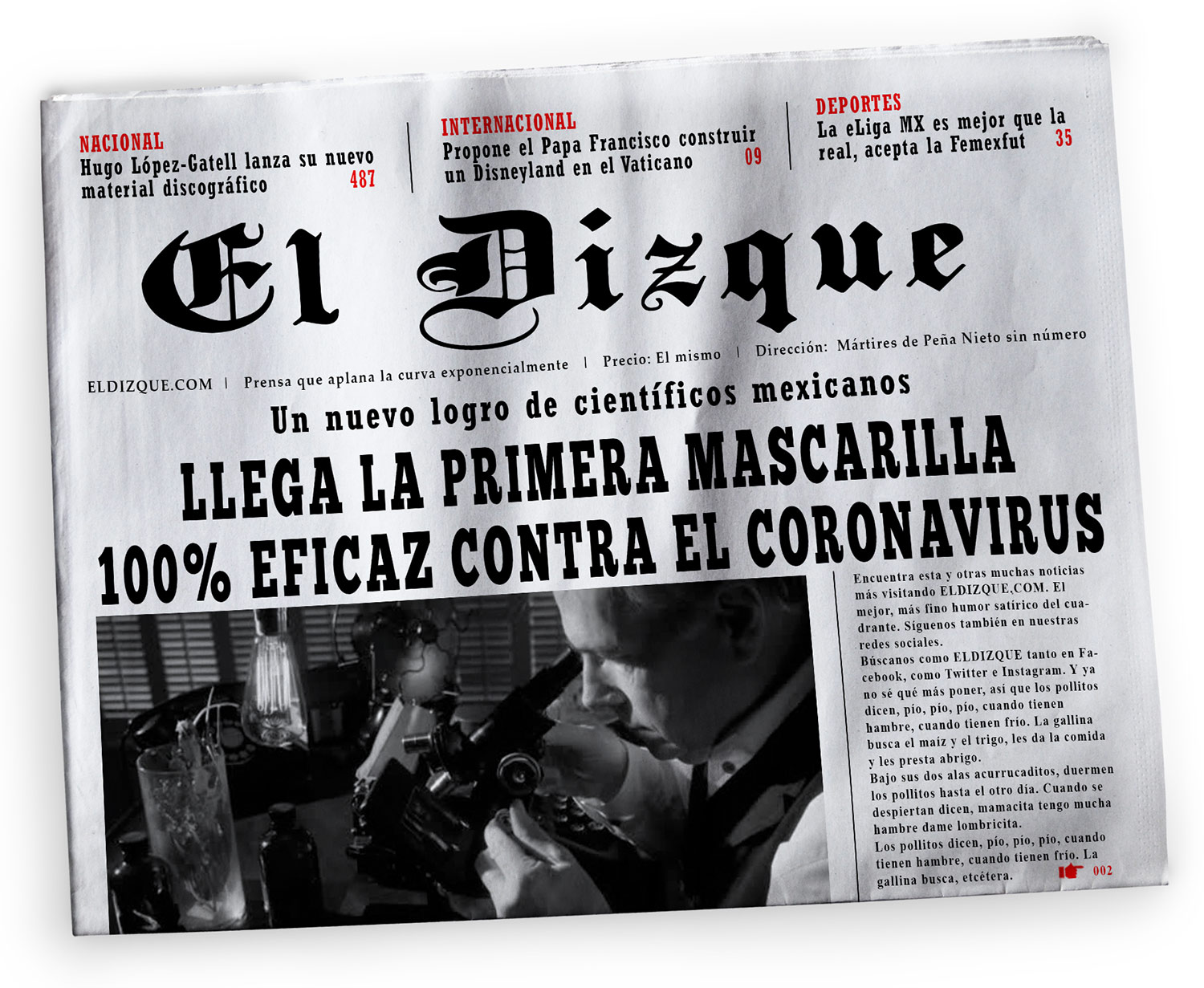Llega la primera mascarilla 100% eficaz contra el coronavirus 1 Llega la primera mascarilla contra el coronavirus 100% eficaz