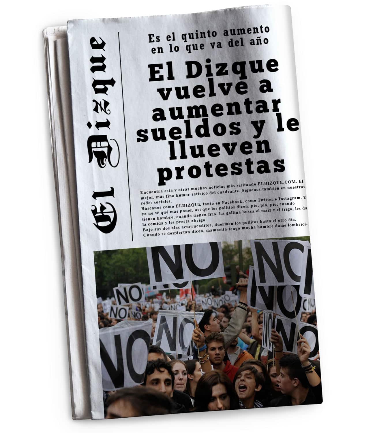 El Dizque vuelve a aumentar los sueldos de sus reporteros: Le llueven protestas 1 El Dizque vuelve a aumentar los sueldos de sus reporteros